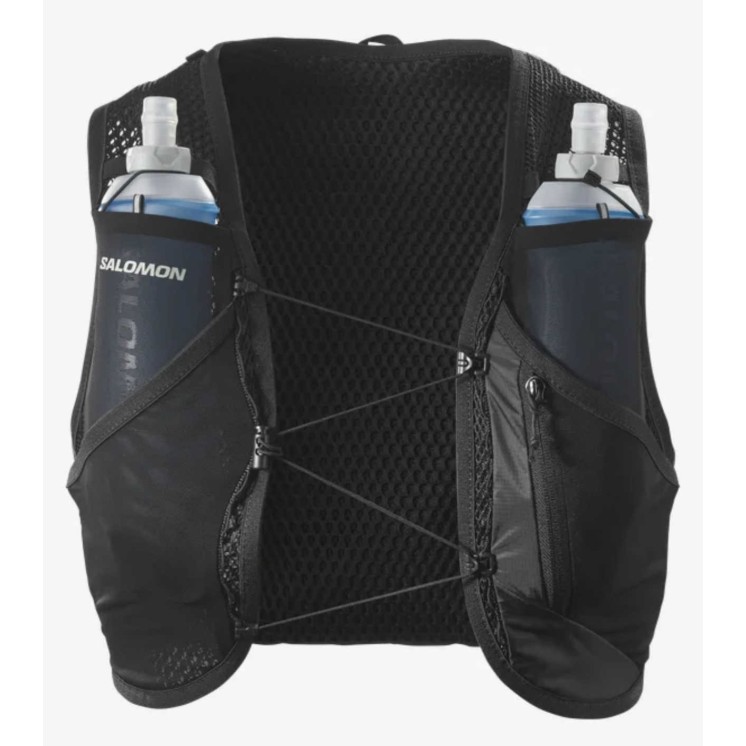 MOCHILA SALOMON ACTIVE SKIN 8 SET BLACK/METAL