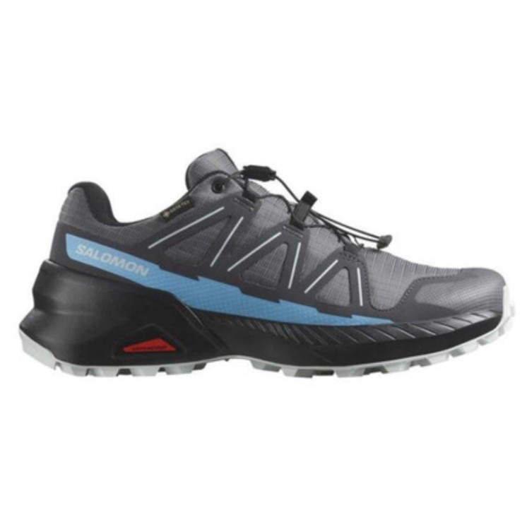 ZAPATILLA SALOMON SPEEDCROSS PEAK GTX W CASTLEROCK ASPHALT AQUARIUS MUJER