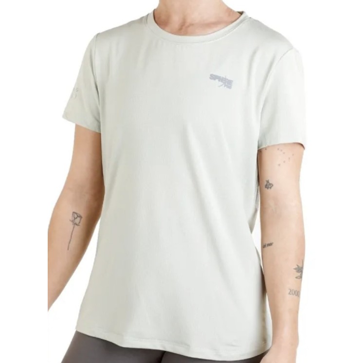 CAMISETA SPHERE PRO ARLET VERDE PÁLIDO MUJER