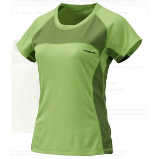 CAMISETA TRANGOWORLD GIRMA VERDE MUJER CAMISETA TRANGOWORLD GIRMA VERDE MUJER