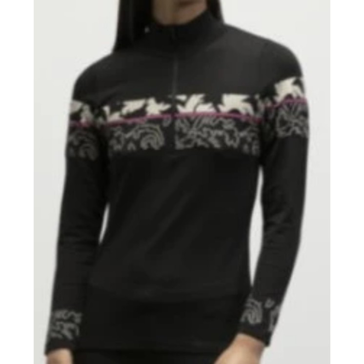 POLO NEWLAND N4 6651 NEGRO/BEIGE MUJER
