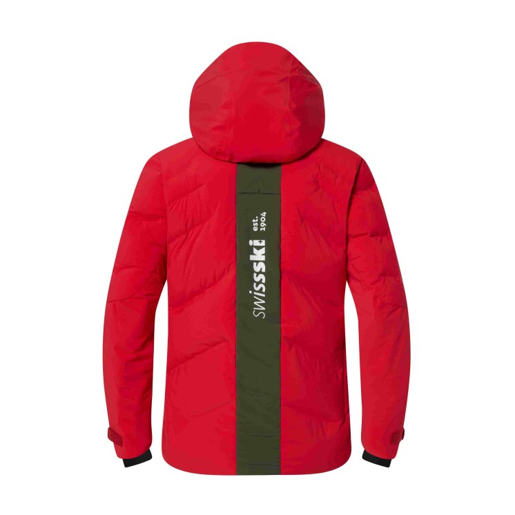 ANORAK DESCENTE DW5DJ03MRD01 HIBRID DOWN REPLICA SWISS HOMBRE