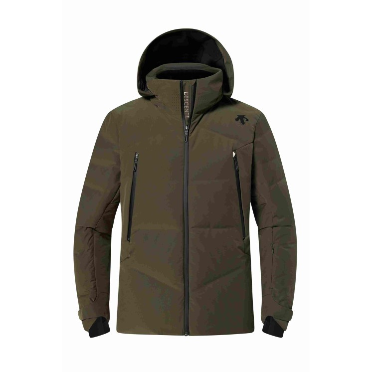 ANORAK DESCENTE DW5FDJ06MGR01 HYBRID SMOOTH DOWN HOMBRE