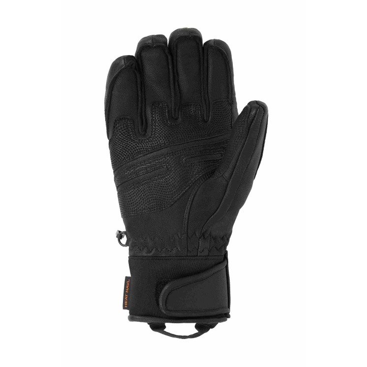 GUANTES DESCENTE DW5FGV01MBK00 FINGER LEATHER HOMBRE