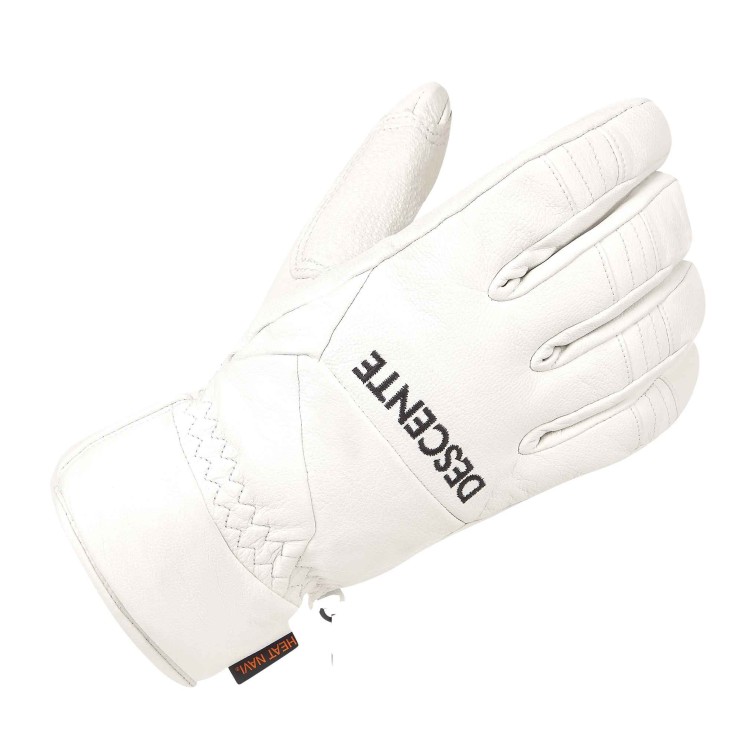 GUANTES DESCENTE DW5FGV01MWH00 FINGER LEATHER HOMBRE