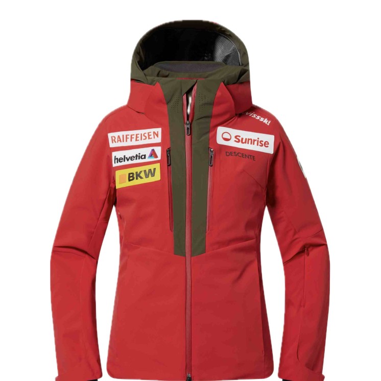 ANORAK DESCENTE DW5FJK01LRD01 INSULATED SWISS REPLICA MUJER