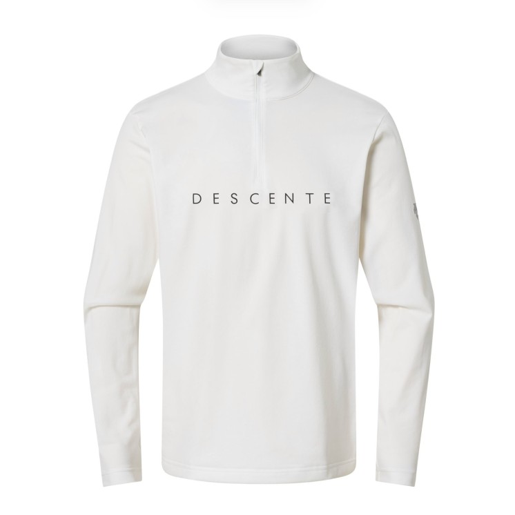 POLO DESCENTE DW5FLT01MWH00 CHEST LOGO T-NECK HOMBRE