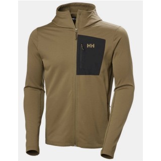 CHAQUETA HELLY HANSEN VERSALITE HOODED FLEECE SEPIA HOMBRE
