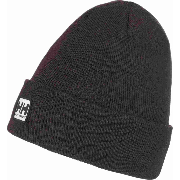 GORRO HELLY HANSEN URBAN CUFF BEANIE BLACK/GRAPE