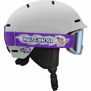 CASCO SALOMON PLAYER COMBO HIELO JUNIOR