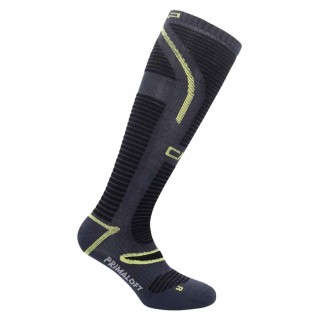 CALCETINES CMP SKI SOCK PRIMALOFT TITANIO/VERDE