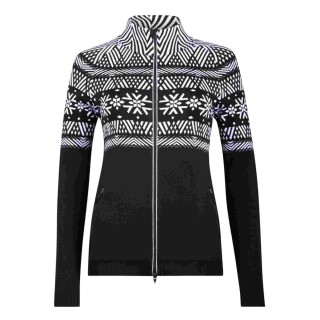 CHAQUETA NEWLAND N4 6718 NEGRO/BLANCO MUJER