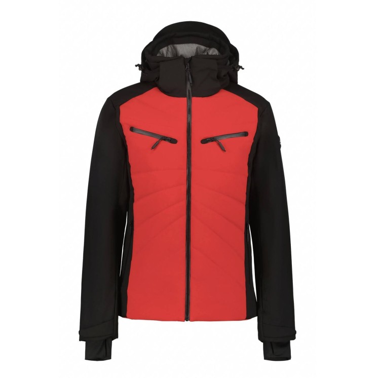 ANORAK LUHTA KARRAVAARA ROJO/NEGRO HOMBRE