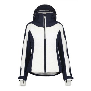 ANORAK LUHTA NILIVAARA BLNCO/NEGRO MUJER