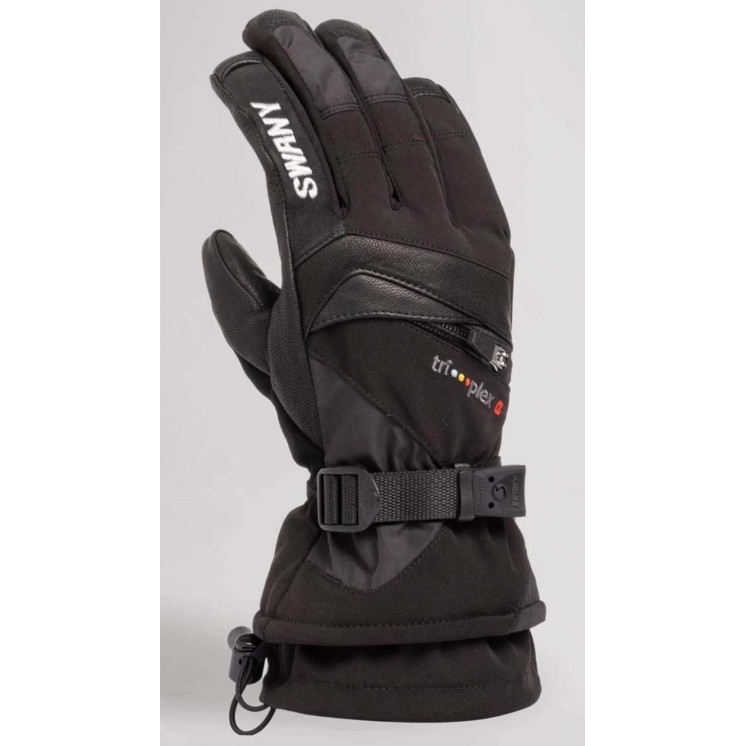 GUANTES SWANY SX-20 TRI-PLEX NEGRO HOMBRE GUANTES SWANY SX-20 TRI-PLEX NEGRO HOMBRE