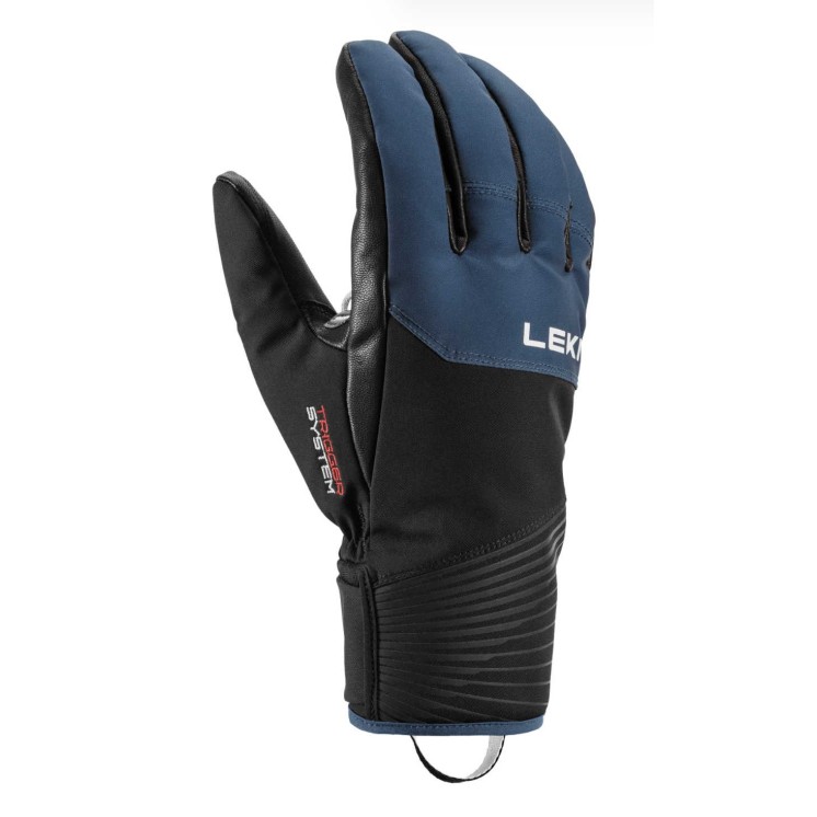 GUANTES LEKI SPARROW 3D NEGRO/MARINO HOMBRE
