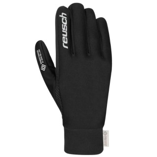 GUANTES REUSCH KARAYEL WINDSTOPPER TOUCH-TEC BLACK SILVER