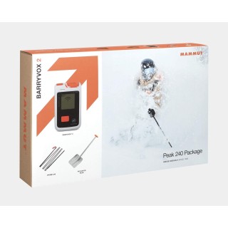 CONJUNTO MAMMUT DVA BARRYVOX 2 PEAK 240 BLANCO