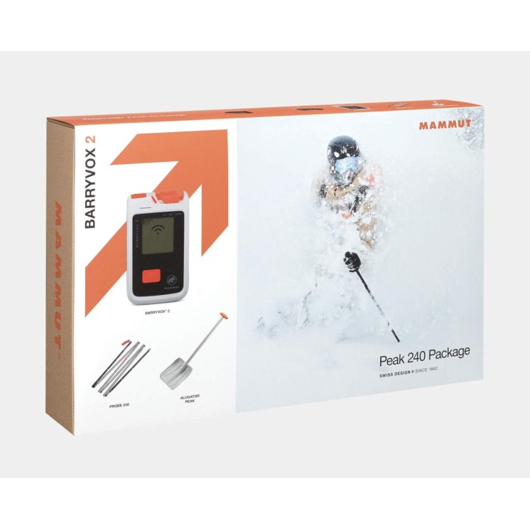 CONJUNTO MAMMUT DVA BARRYVOX 2 PEAK 240 BLANCO