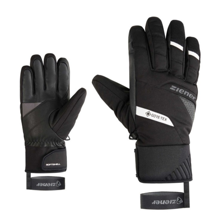 GUANTES ZIENER GOKONI-Z GTX PR NEGRO HOMBRE