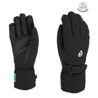 GUANTES LEVEL HERO W NEGRO MUJER