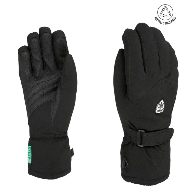 GUANTES LEVEL HERO W NEGRO MUJER