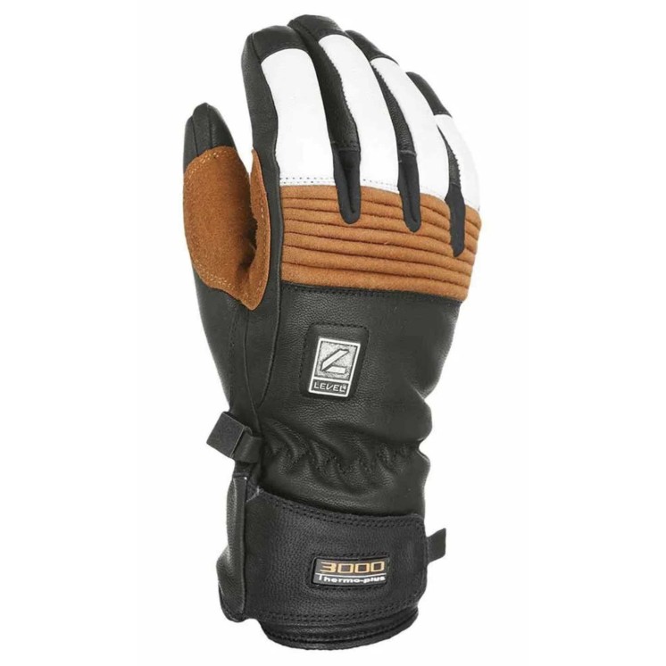 GUANTES LEVEL ICON PK PIEL NEGRO HOMBRE