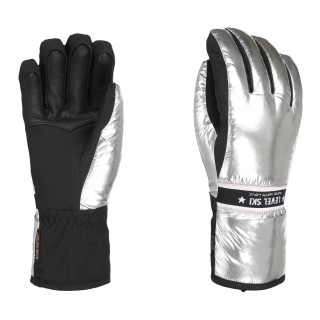 GUANTES LEVEL BELLA NEGRO/PLATA MUJER