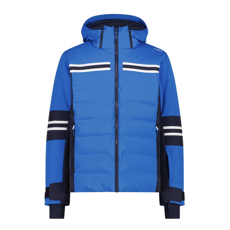 ANORAK CMP 35W0057 ZIP HOOD AZUL HOMBRE
