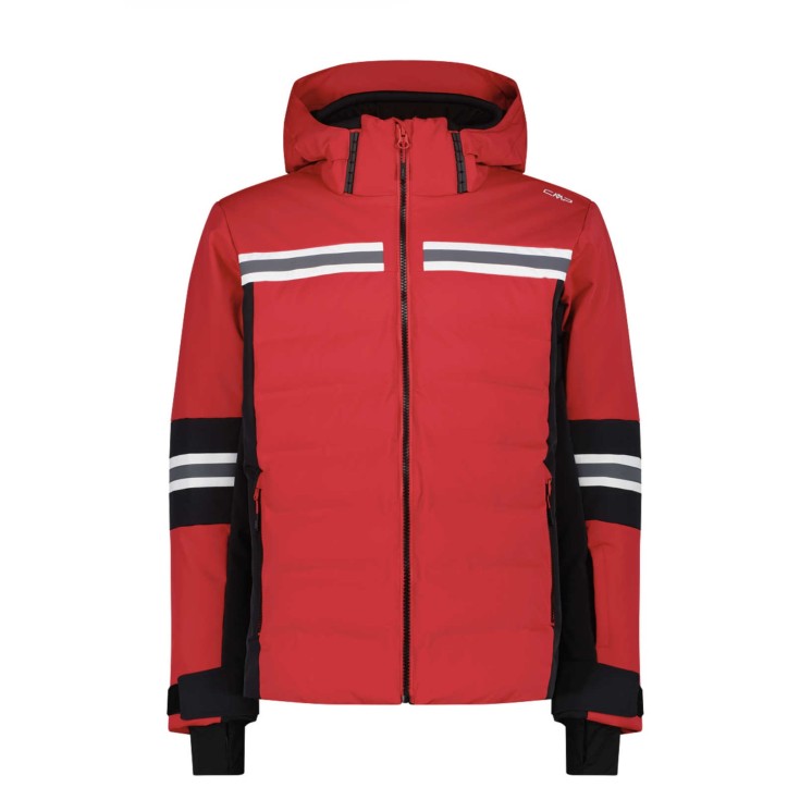 ANORAK CMP 35W0057 ZIP HOOD ROJO HOMBRE
