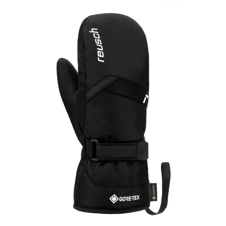 GUANTES REUSCH FLASH GTX MITTEN BLACK/WHITE JUNIOR