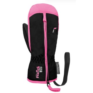 GUANTES REUSCH BEN MITTEN NEGRO/ROSA JUNIOR