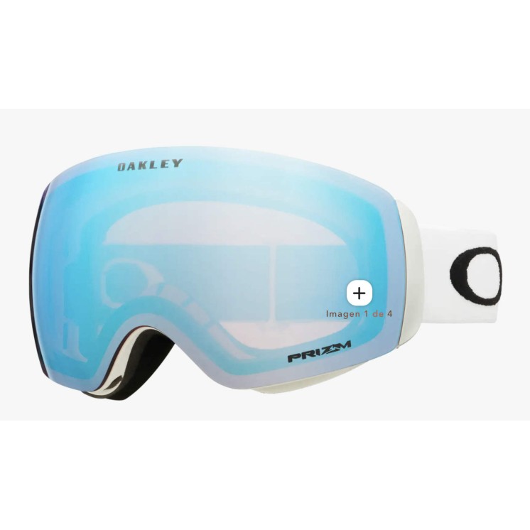 GAFAS OAKLEY FLIGT DECK M MATTE WHITE W/PRIZM SAPPHIRE GBL