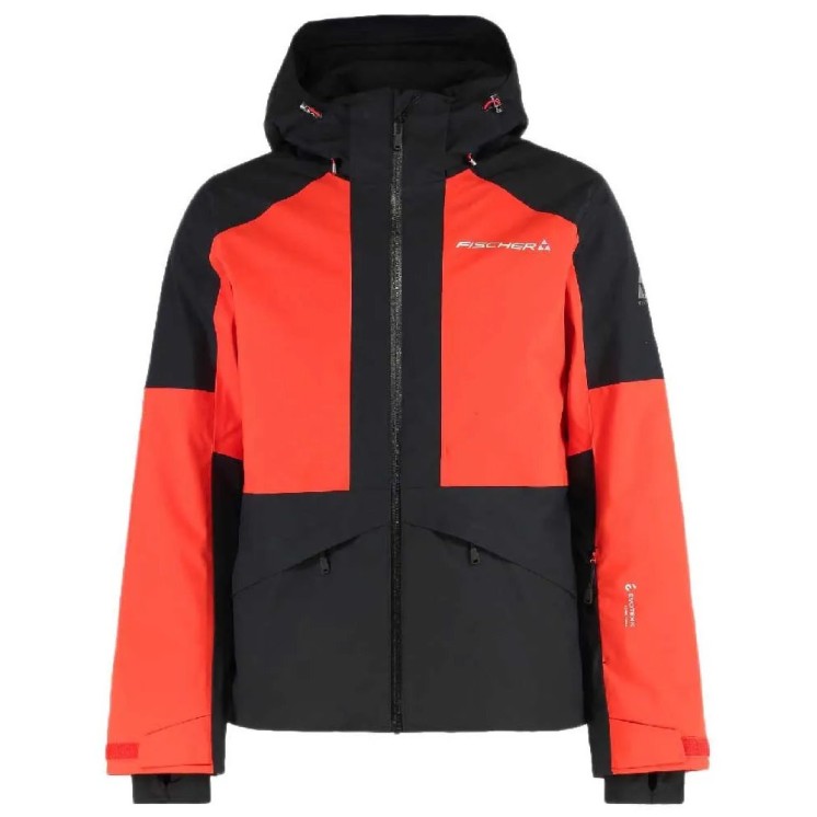ANORAK FISCHER EXPLORER RED/BLACK/BLACK HOMBRE