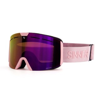 GAFAS SINNER ARC S MATTE LIGHT PINK DOUBLE PINK MIRROR VENT CAT 3