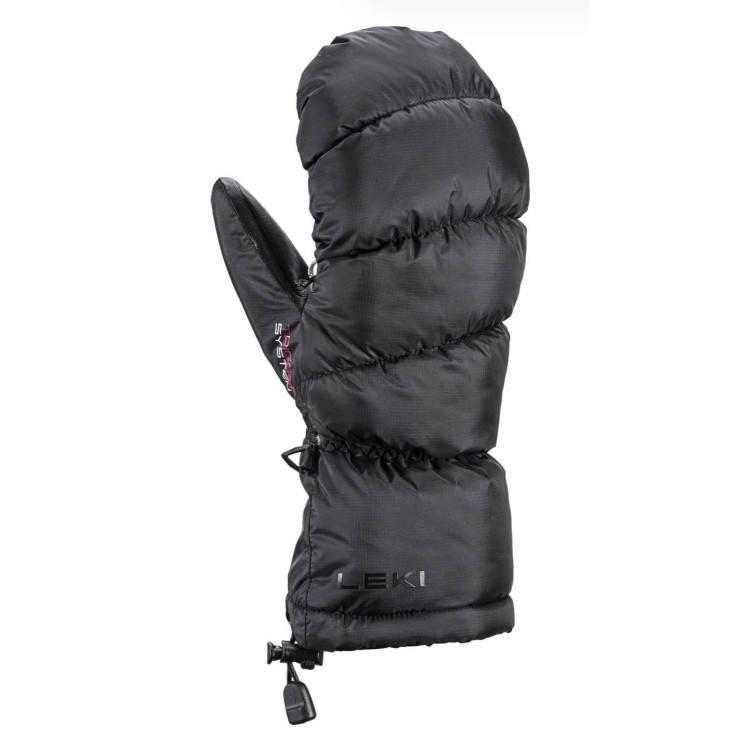 GUANTES LEKI GLACE 3D MITT NEGRO MUJER