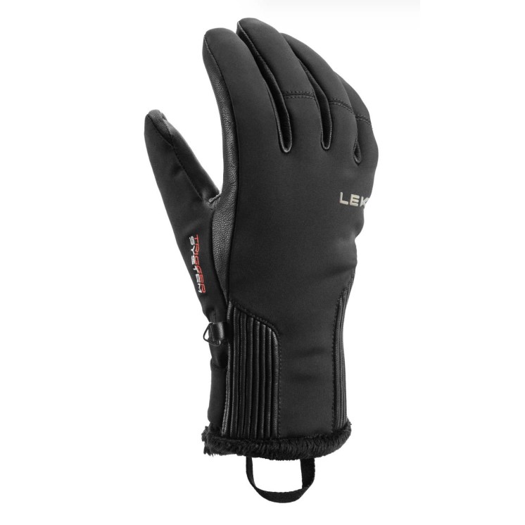 GUANTES LEKI VALLARTA 3D NEGRO MUJER