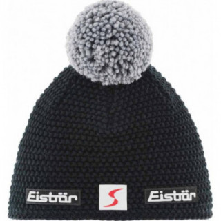 GORRO EISBÄR JAMIE POMPON NEGRO/GRIS - 24