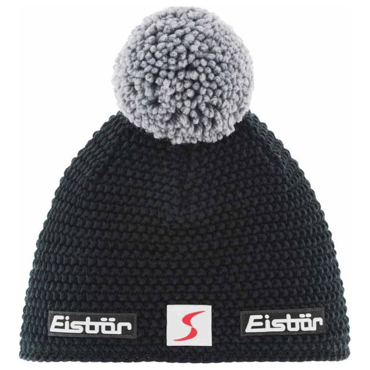 GORRO EISBÄR JAMIE POMPON NEGRO/GRIS - 24