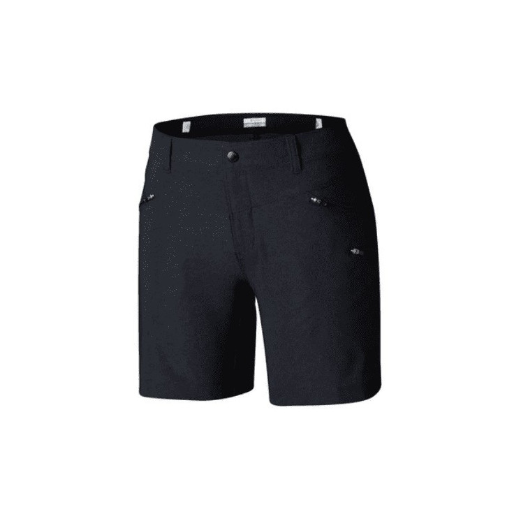 PANTALÓN CORTO COLUMBIA PEAK TO POINT NEGRO MUJER
