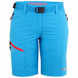 PANTALÓN CORTO SPHERE PRO GIULIA AZUL TURQUESA NARANJA HOMBRE