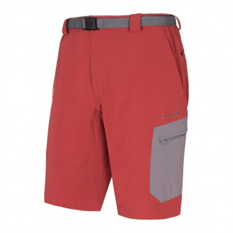 PANTALÓN CORTO TRANGOWORLD MAJALCA BURDEOS HOMBRE