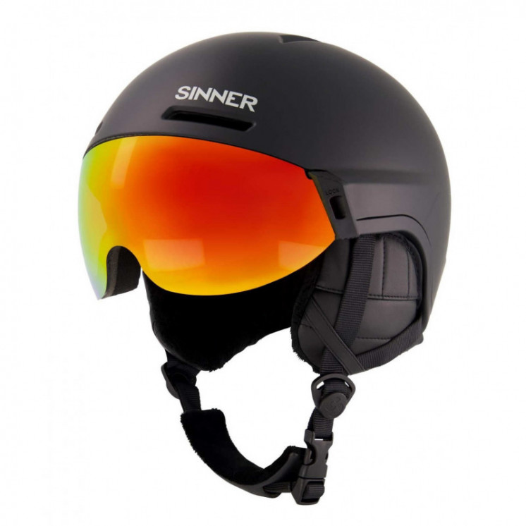 CASCO SINNER MONTBLANC VISOR MATTE BLACK